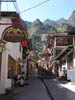 Town of Aguas Calientes below Machu Picchu
